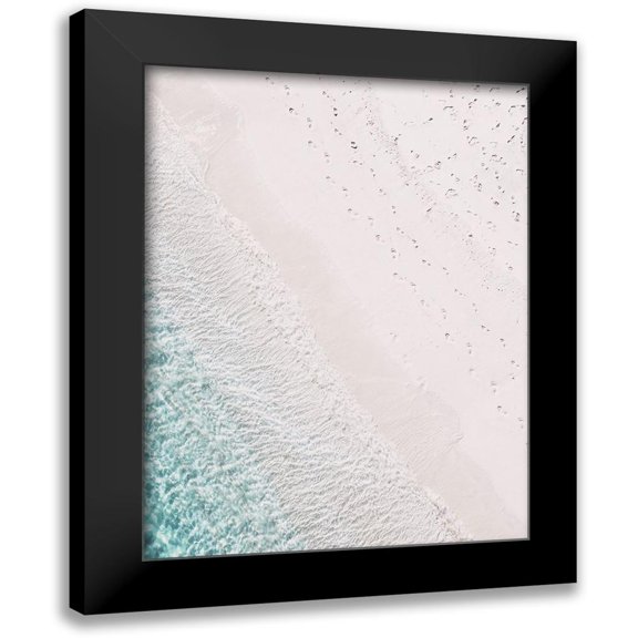 Straatsma, Leah 15x18 Black Modern Framed Museum Art Print Titled - Rosy Footprints
