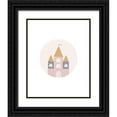 thumbnail image 1 of Straatsma, Leah 15x18 Black Ornate Wood Framed with Double Matting Museum Art Print Titled - Circle Castle, 1 of 4