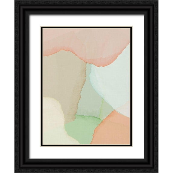 Straatsma, Leah 15x18 Black Ornate Wood Framed with Double Matting Museum Art Print Titled - Paper Rips