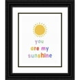 thumbnail image 1 of Straatsma, Leah 15x18 Black Ornate Wood Framed with Double Matting Museum Art Print Titled - You are My Sunshine, 1 of 4
