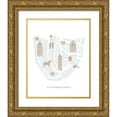 thumbnail image 1 of Straatsma, Leah 15x18 Gold Ornate Wood Framed with Double Matting Museum Art Print Titled - Dutch Gingerbread Christmas, 1 of 4