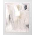 thumbnail image 1 of Straatsma, Leah 15x18 White Modern Wood Framed Museum Art Print Titled - Blush and Gold and Blue Grey, 1 of 4