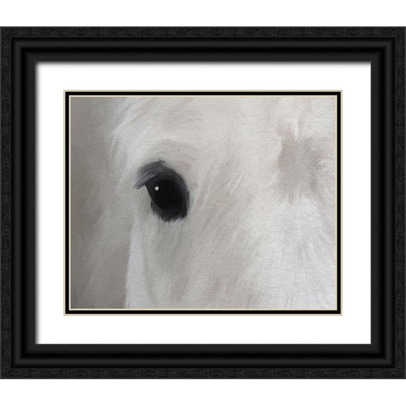 Straatsma, Leah 18x15 Black Ornate Wood Framed with Double Matting Museum Art Print Titled - Pale Horse