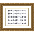 thumbnail image 1 of Straatsma, Leah 18x15 Gold Ornate Wood Framed with Double Matting Museum Art Print Titled - Ink Drop, 1 of 4
