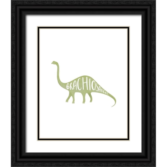 Straatsma, Leah 20x24 Black Ornate Wood Framed with Double Matting Museum Art Print Titled - Brachio