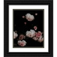 thumbnail image 1 of Straatsma, Leah 20x24 Black Ornate Wood Framed with Double Matting Museum Art Print Titled - Moody Dusty Roses, 1 of 4