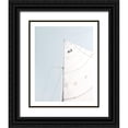 thumbnail image 1 of Straatsma, Leah 20x24 Black Ornate Wood Framed with Double Matting Museum Art Print Titled - Sailboat, 1 of 4