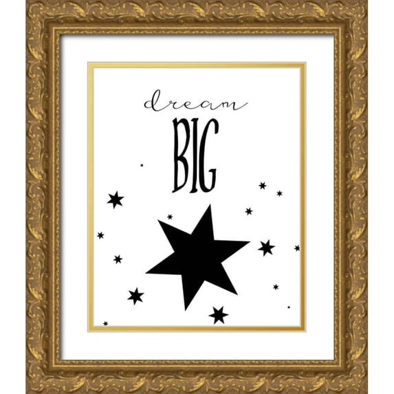 Straatsma, Leah 20x24 Gold Ornate Wood Framed with Double Matting Museum Art Print Titled - Dream Big