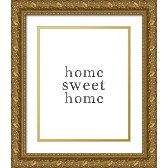 Straatsma, Leah 20x24 Gold Ornate Wood Framed with Double Matting Museum Art Print Titled - Home Sweet Home
