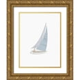 thumbnail image 1 of Straatsma, Leah 25x32 Gold Ornate Wood Framed with Double Matting Museum Art Print Titled - Learning The Ropes, 1 of 4