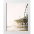 thumbnail image 1 of Straatsma, Leah 25x32 White Modern Wood Framed Museum Art Print Titled - Rosy Pier, 1 of 4