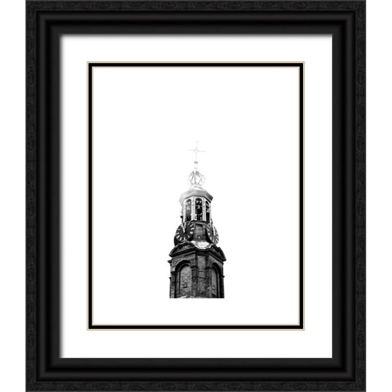 Straatsma, Leah 26x32 Black Ornate Wood Framed with Double Matting Museum Art Print Titled - Amsterdam 1