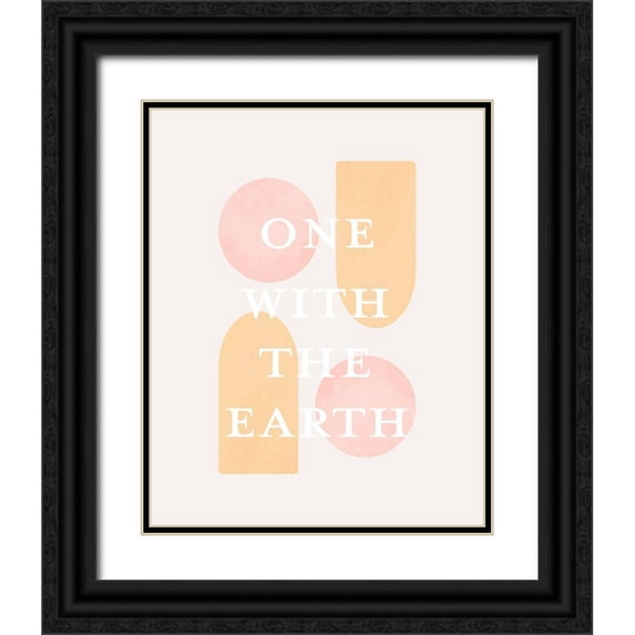 Straatsma, Leah 26x32 Black Ornate Wood Framed with Double Matting Museum Art Print Titled - One With The Earth