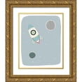 thumbnail image 1 of Straatsma, Leah 26x32 Gold Ornate Wood Framed with Double Matting Museum Art Print Titled - Rocket Ship, 1 of 4