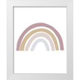 thumbnail image 1 of Straatsma, Leah 26x32 White Modern Wood Framed Museum Art Print Titled - Rainbow, 1 of 4
