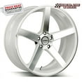 thumbnail image 1 of Strada Perfetto 20X8.5 White Machined Custom Wheel - 5X114.3 Bolt Pattern, 35mm Offset, 1 of 1