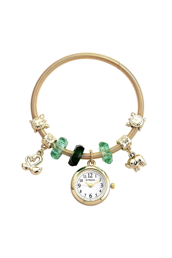 Strada SL68 Quartz Movement Bracelet Watch in Goldtone