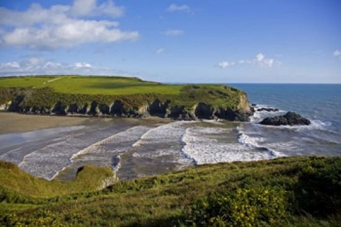 Stradbally Strand The Copper Coast County Waterford Ireland Canvas Art - Panoramic Images (24 x 16)