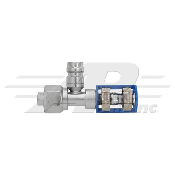 Straight #10 Female O-Ring For #12 Reduced Diameter Hose With R134 Port