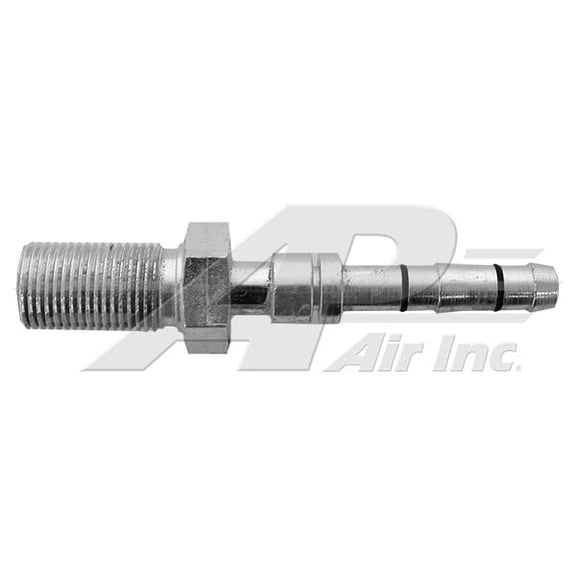 Straight #6 Bulkhead Fitting for EZ Clip Hose
