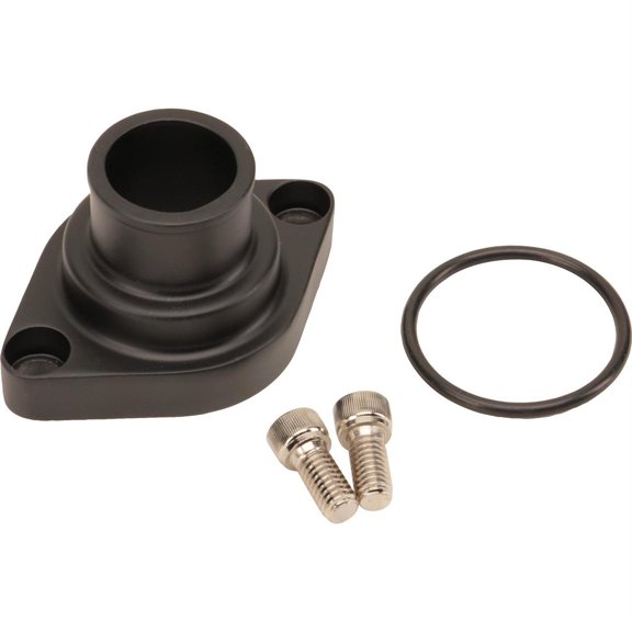 Straight Aluminum Water Neck, Black