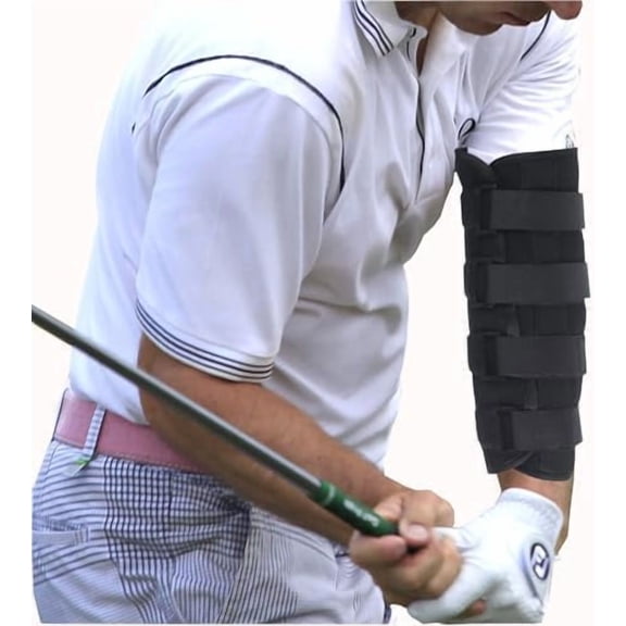 Straight Arm Golf Swing Trainer,Golf Swing Training Elbow Brace for Amend Chicken Wings and Correction Brace of Golf Swing$$Sport & Recreation Other