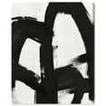 thumbnail image 1 of Straight Black Hair Couple Masculine Abstract Man Cave Canvas Wall Art by Notoriart, Gallery Wrapped, 20"x24", 1 of 7