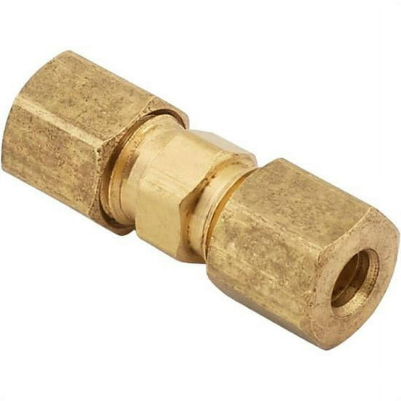 Straight Brass Compression Tube Fitting