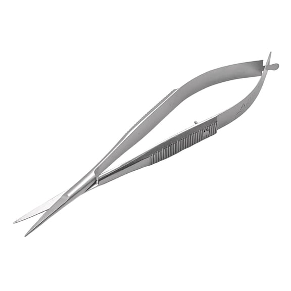 Straight Castroviejo Micro Scissors 4.5" Stainless Steel Silver By Wise Linkers Brand