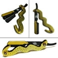 Straight Edge Razors Folding Shaving Razor Men’s Grooming Tool Shape Up