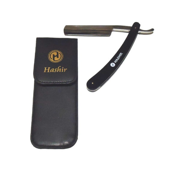 Straight Edge Steel Razor Folding Shaving Barber Tool + Case
