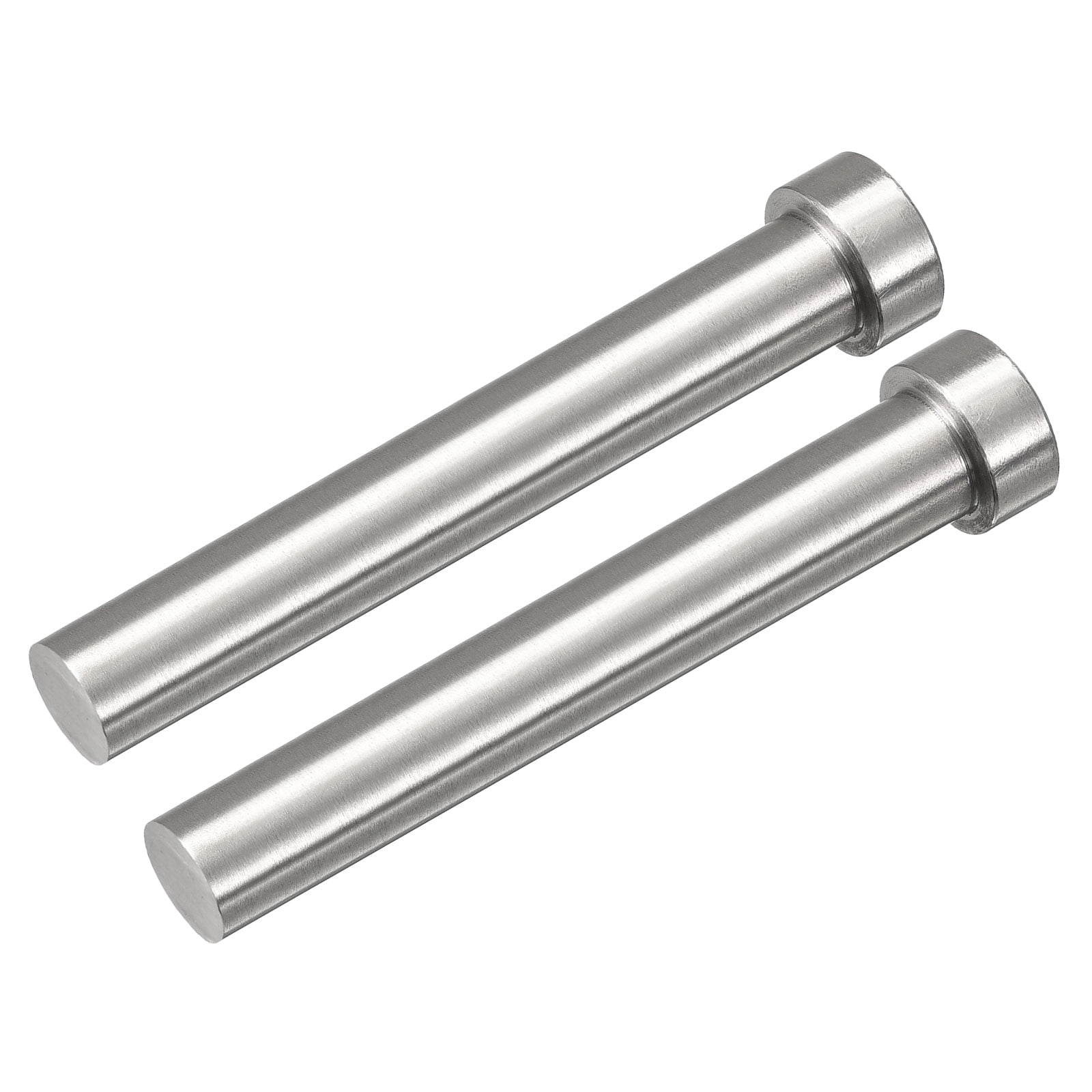 Straight Ejector Pins, 13mm Dia 65Mn Steel Round Tip Punch 100 Length