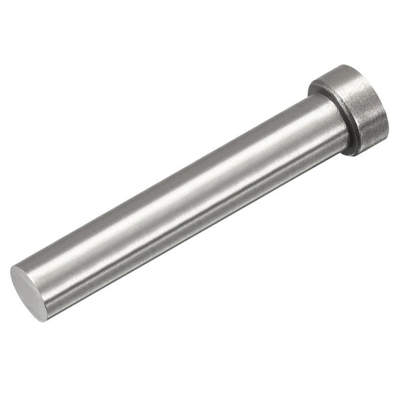 Straight Ejector Pins, 14mm Dia 65Mn Steel Round Tip Punch 100 Length for Mechanical