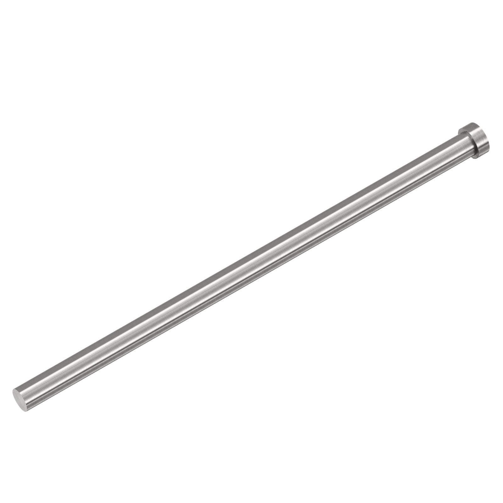 Straight Ejector Pins, 15mm Dia 65Mn Steel Round Tip Punch 300 Length