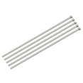 thumbnail image 1 of Straight Ejector Pins, 6mm Dia 65Mn Steel Round Tip Punch 300 Length for Mechanical 5Pack, 1 of 5