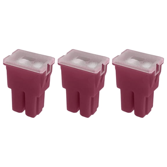 Straight Female Terminal 30 Amp Fuse Replacement for PAL Auto Link, FLF Fuse Cartridge - Automotive Car Truck Audio RV (30A, 3 Pack)