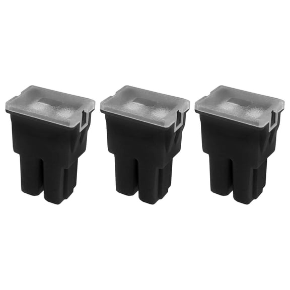 Straight Female Terminal 80 Amp Fuse Replacement for PAL Auto Link, FLF Fuse Cartridge - Automotive Car Truck Audio RV (80A, 3 Pack)