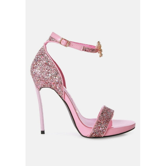 Straight Fire High Heel Glitter Stilettos