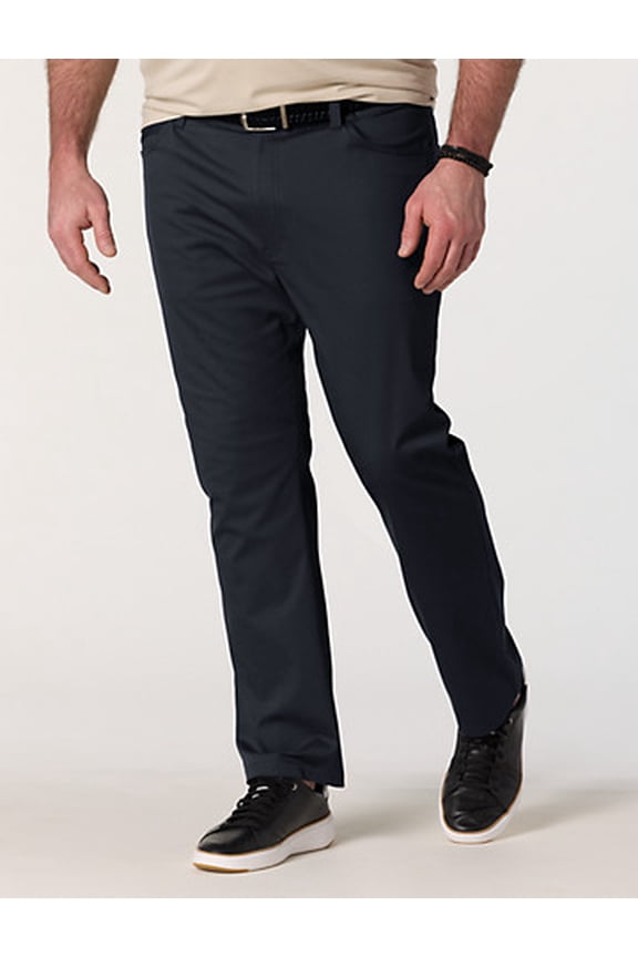 Straight-Fit 5-Pocket Tech Pants Anthracite 42 x 32
