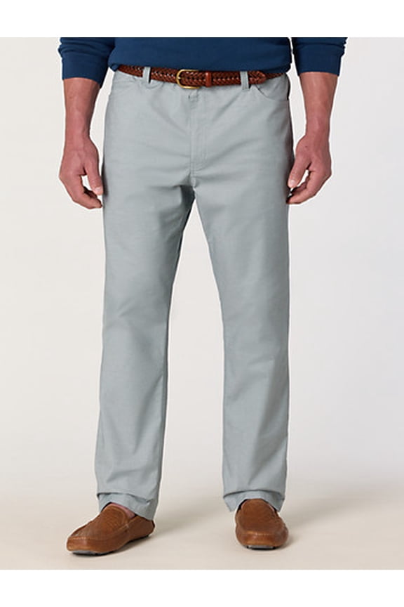 Straight-Fit 5-Pocket Tech Pants Grey Heather 52 x 28