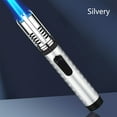 thumbnail image 1 of Straight Flame Torch Lighter, Cool Windproof Lighter for Men for Outdoor, Cigar & Kitchen Use - Refillable Butane Jet Lighter for Camping & BBQ, 1 of 6