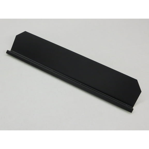 Straight Gutter Valley Splash Guard BLACK - 12 ct