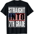 thumbnail image 1 of Straight Into 7th Grade Shirt Back To School Fun Gift T-Shirt, 1 of 4