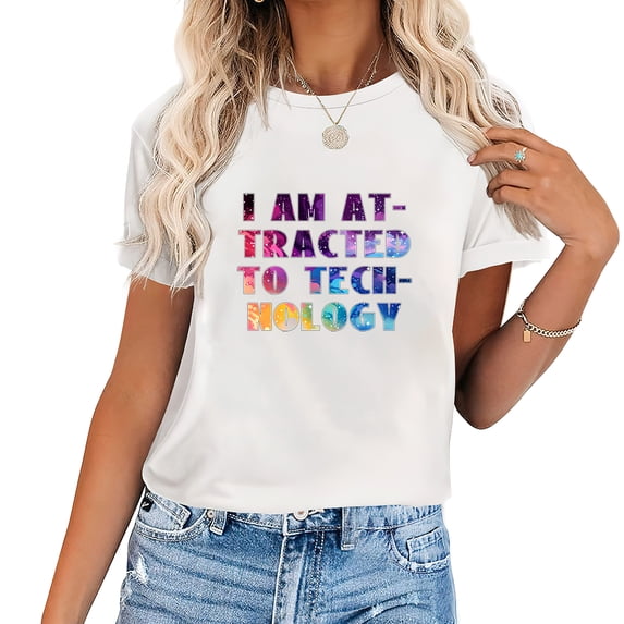 Straight Into Junior Year Back to School Gifts Stylish Women's Short Sleeve Tee, Featuring Unique Graphic Print for Eye-Catching Look