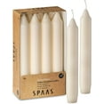 thumbnail image 1 of Straight Ivory Candlesticks, 6" Ivory Candles, 5 Hour Burning,  for Wedding, and Home Decor, 8 Pack, 1 of 7