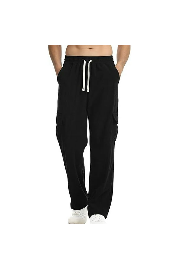 Straight Leg Basic Long Leg Wild Cargo Track Gym Casual Running Going Out Trousers Pants for Man Fall Summer Trousers Pants Man 2026 Clothes
