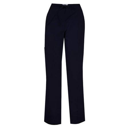 Straight Leg Single Scrub Cargo Pocket Pants