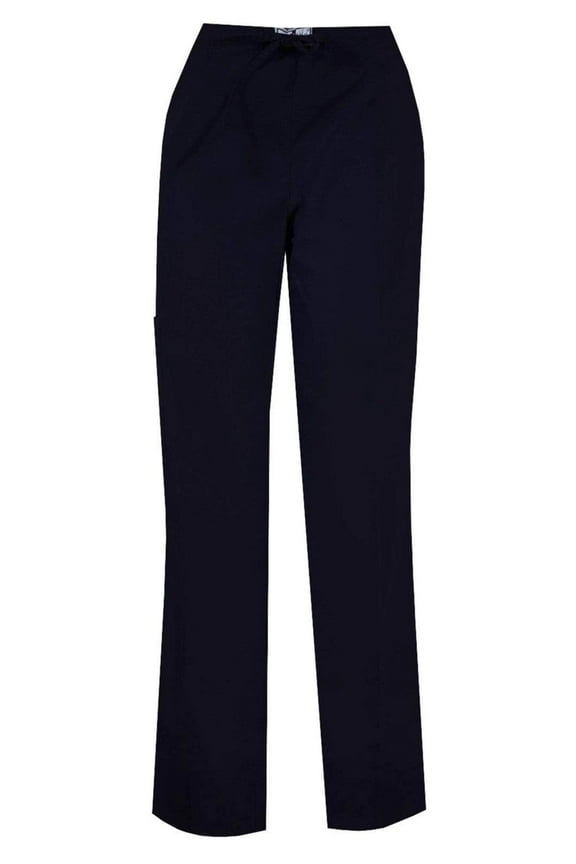 Straight Leg Single Scrub Cargo Pocket Pants