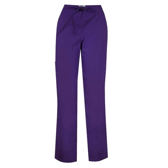 Straight Leg Single Scrub Cargo Pocket Pants