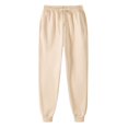 thumbnail image 1 of Wide Leg Sweatpants Women Athletic Baggy Joggers with Pockets Beige XL, 1 of 4